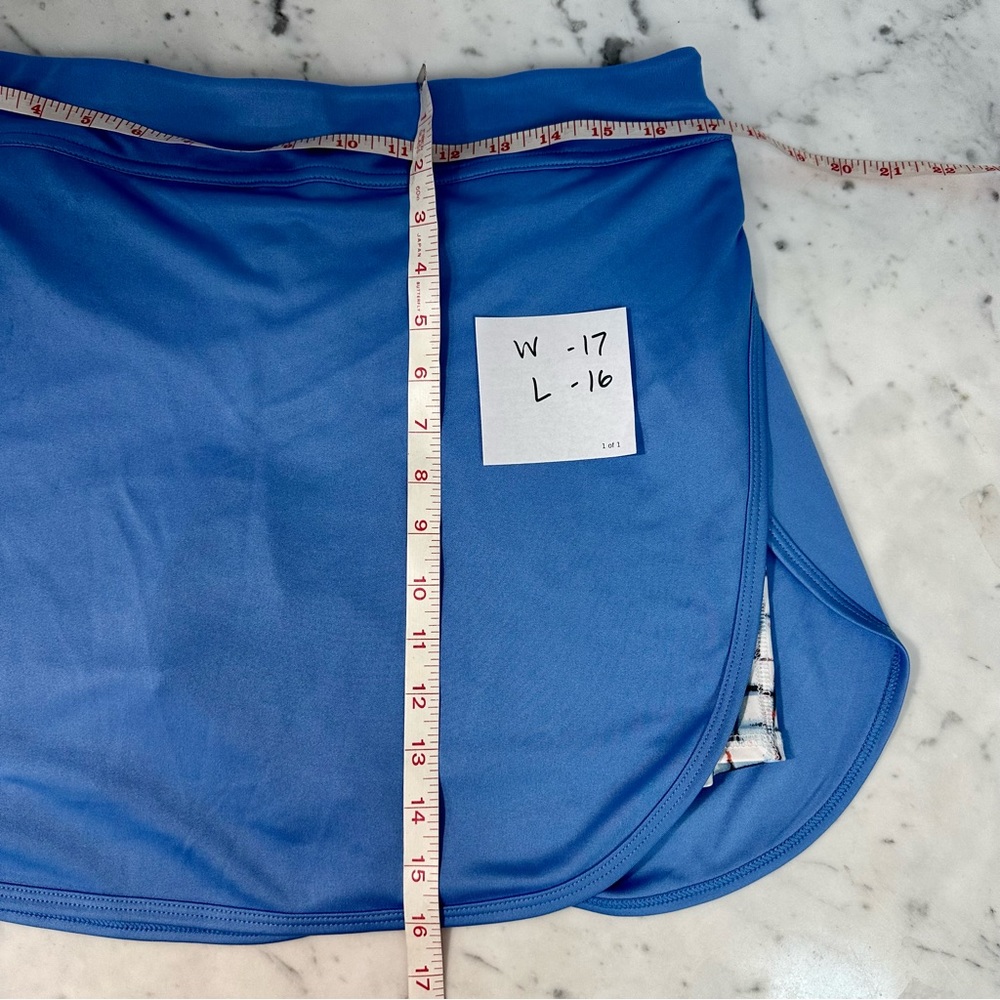 PGA TOUR Skort Athletic Light Blue Golf Pickle Ball Size L Athletic pick… - Picture 8 of 11